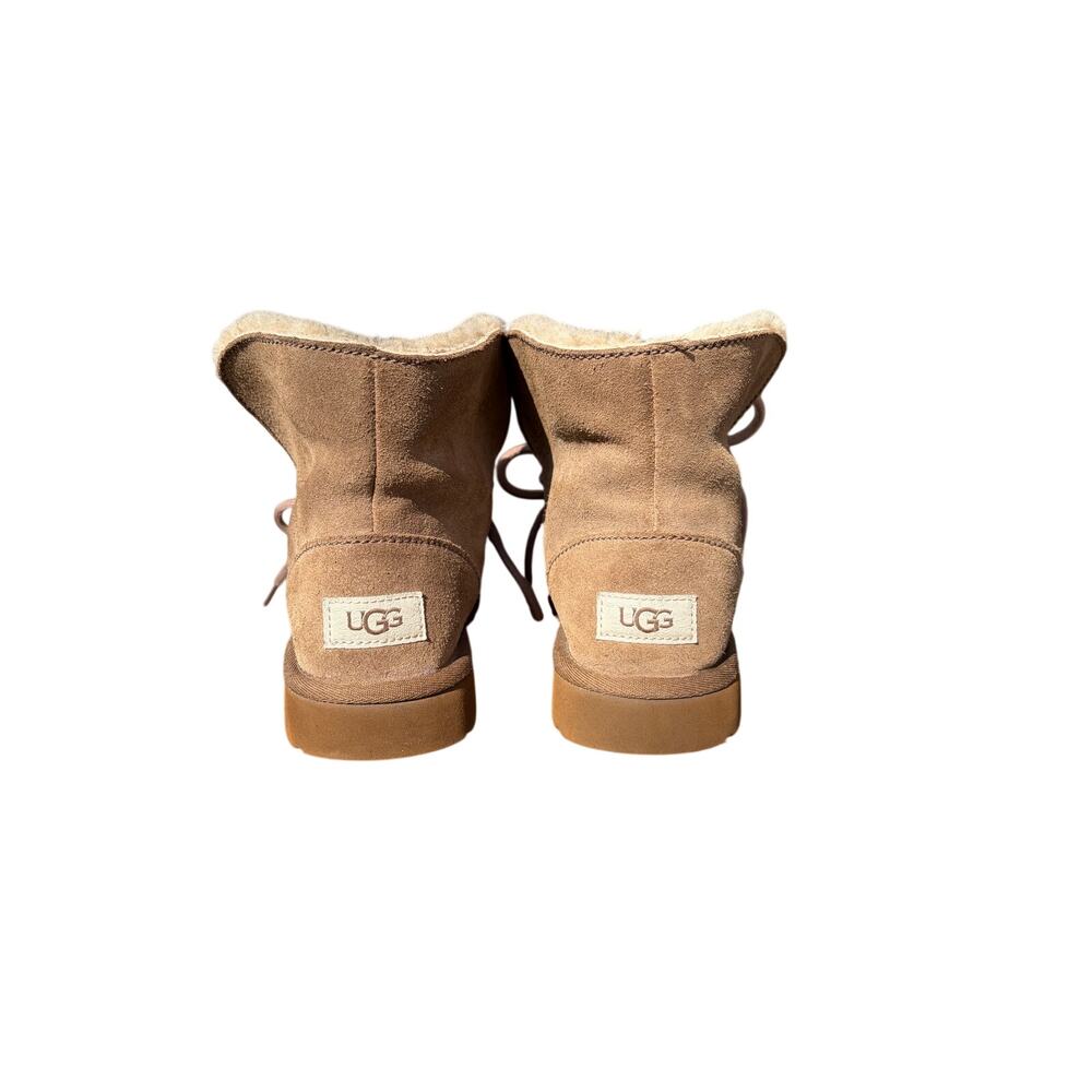 UGG Brown Shearling Ankle Booties - image 3